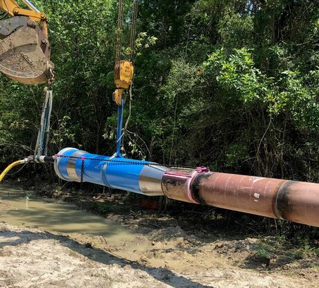 HDD Assist: gas main replaced by GRUNDORAM